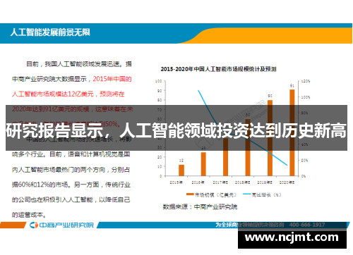 研究报告显示，人工智能领域投资达到历史新高